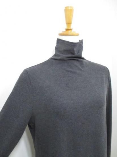 送料無料 セモアージュ C'EST MOIJEU MIPスウェードプルオーバー MD-20256694 プルオーバー ハイネック レイヤード 着回し 保温性 ストレッチ 肌触り CHARCOAL