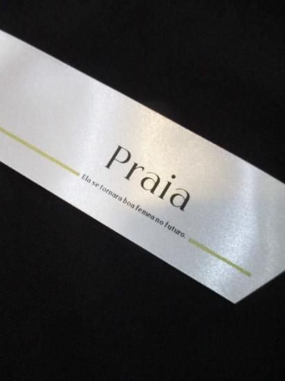 プライア Praia チュールハイネックインナー LEVK-24395-ブラック