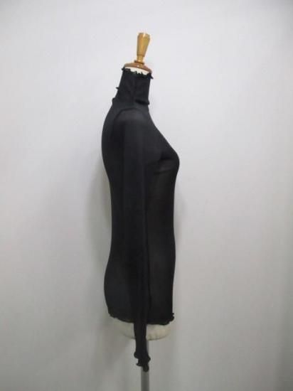 プライア Praia チュールハイネックインナー LEVK-24395-ブラック