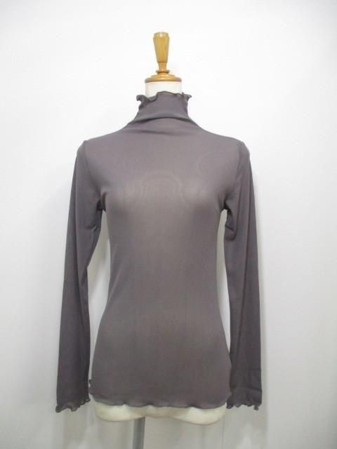 プライア Praia チュールハイネックインナー LEVK-24395-チャコール