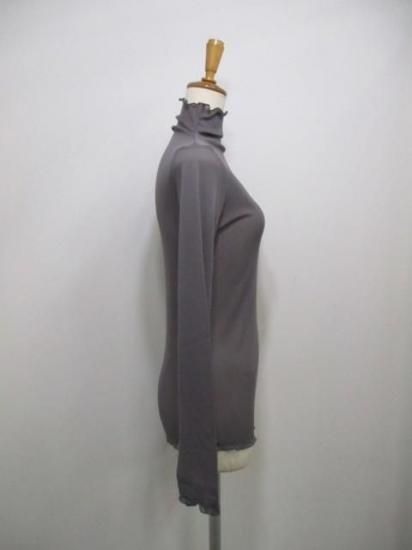 プライア Praia チュールハイネックインナー LEVK-24395-チャコール