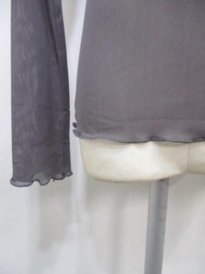 プライア Praia チュールハイネックインナー LEVK-24395-チャコール