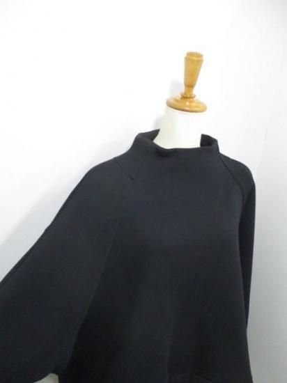 送料無料 ラリアムー Lallia Mu ソフトサーモフレアプルオーバー 2514560 プルオーバー ソフトサーモ フレア 冬素材 保温性 リブ ファスナー オーガンジー BLACK