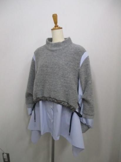 ̵ ꥢࡼ Lallia Mu ޥڥ˥åȥɥå󥰥 2514563 ǥ ȥåץ 25  ĥ˥å 2WAYµ ɥ ե쥢 LIGHTGRAY