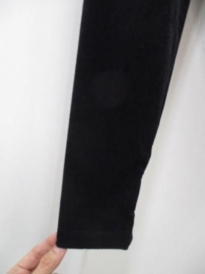 送料無料 シロ デ ラボンテ siro de labonte stretch sheer veliur highneck pullover R553209 ハイネック ベロア 透け感 BLACK