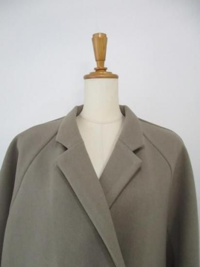 送料無料 シアントーキョー CYAN TOKYO Wフェイスラグランハーフジャケット 507411 レディース 25秋冬 アウター ダブルボタン ラグラン FREE MOCHA