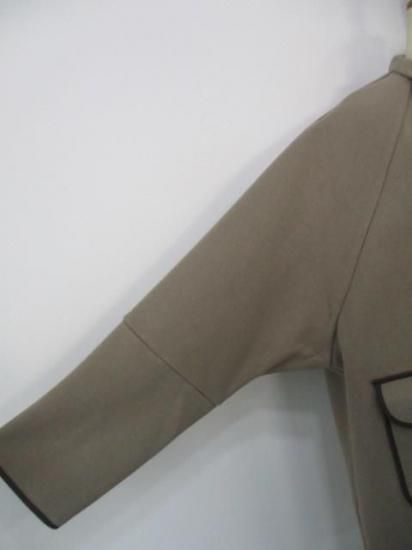 送料無料 シアントーキョー CYAN TOKYO Wフェイスラグランハーフジャケット 507411 レディース 25秋冬 アウター ダブルボタン ラグラン FREE MOCHA