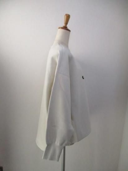 送料無料 マリードール MARIED'OR 裏起毛プリント×刺繍ロゴドルマンスウェット 14123 ドルマンスウェット 裏起毛 刺繍 ロゴ ラグランスリーブ カジュアル BEIGE