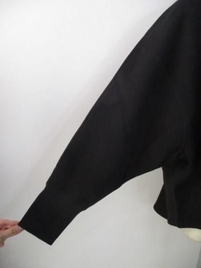 送料無料 マリードール MARIED'OR 裏起毛プリント×刺繍ロゴドルマンスウェット 14123 ドルマンスウェット 裏起毛 刺繍 ロゴ ラグランスリーブ カジュアル BLACK