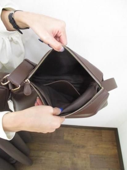 ̵ ץ THEATRE PRODUCTS LEATHERRETTE SHOULDER BAG -L- CL250722 쥶å Хå   ݡ BROWN