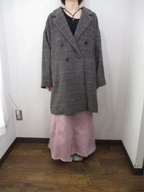 ディニテコリエ Dignit collier ダブルJKコート TK-80256400-チェック