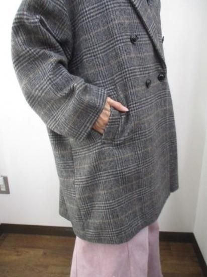 ディニテコリエ Dignit collier ダブルJKコート TK-80256400-チェック