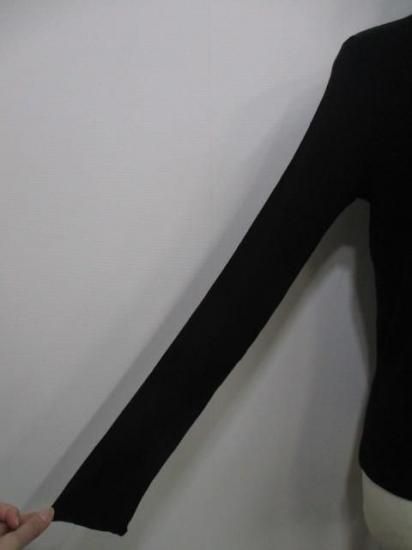 送料無料 ディニテコリエ Dignite collier カシミヤソフトリブタートル TW-80256500 カシミヤ リブ タートル インナー レイヤード 暖か 伸縮性 フィット感 BLACK