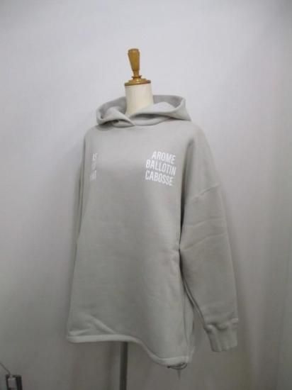 ̵ ޥǥ MICADEAL big hoodie p/o 0125409335 ӥåաǥץ륪С ǥ 25 ΢ ʥåԥ󥰵 ɥդ GREIGE