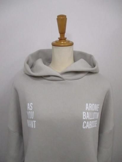 ̵ ޥǥ MICADEAL big hoodie p/o 0125409335 ӥåաǥץ륪С ǥ 25 ΢ ʥåԥ󥰵 ɥդ GREIGE