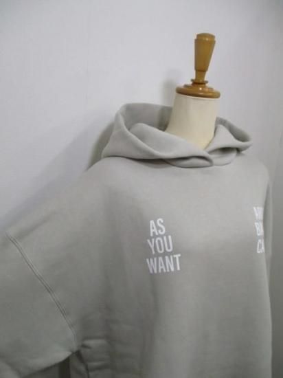 ̵ ޥǥ MICADEAL big hoodie p/o 0125409335 ӥåաǥץ륪С ǥ 25 ΢ ʥåԥ󥰵 ɥդ GREIGE