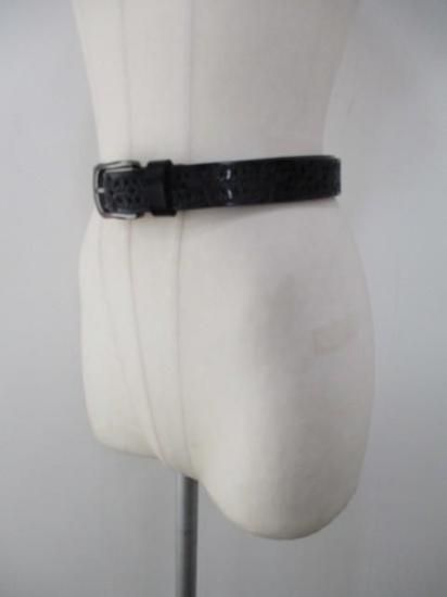 アヤン ayane パンチング柄合皮ベルト 896133