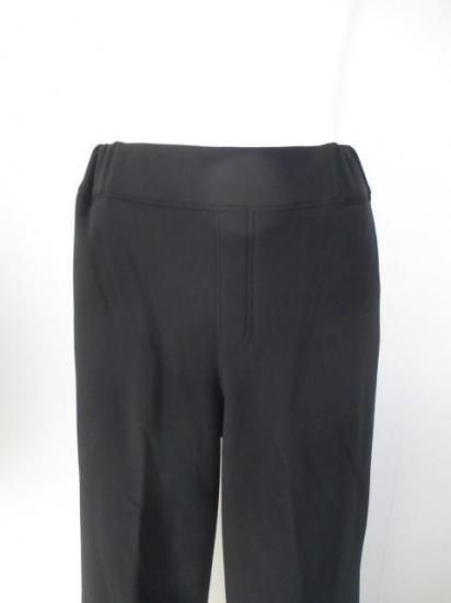 送料無料 Praia プライア 美脚裏起毛セミワイドパンツ LER-25129 レディース 25秋冬 裏起毛 センタープレス ブラック M FREE