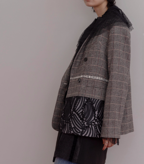 ����̵�� �����ߡ����� Eimee Law �����å��ĥ����ɥ����ơ��ץ��㥱�å� 84489L-2 ���㥱�å� �����å� �ĥ����� �����ơ��� �ɽ� ������ǥ����� IVORYBLACK