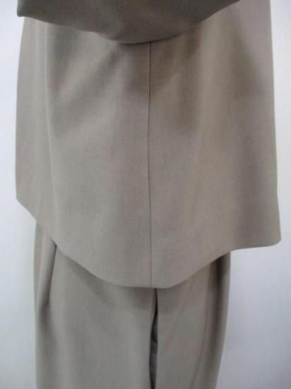 送料無料 シニョン CHIGNON JK付きサロペット 3856-417KK サロペット コンビネゾン オケージョン 着回し スタイルアップ ファッション マニッシュ スタンドカラー MOCHA