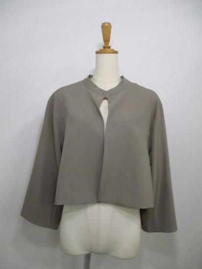 送料無料 シニョン CHIGNON JK付きサロペット 3856-417KK サロペット コンビネゾン オケージョン 着回し スタイルアップ ファッション マニッシュ スタンドカラー MOCHA