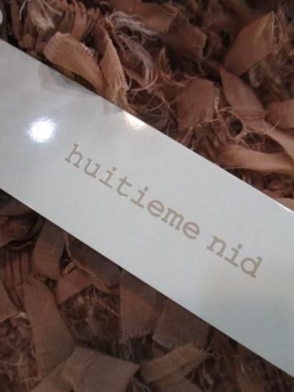 送料無料 ユイティーム ニ huitieme nid フリンジ ベスト レディース Vネック シャーリング リボンフリンジ 華やか 大人可愛い トップス 手洗い可 603827 CAMEL