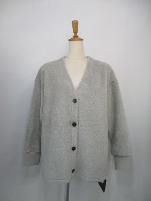 送料無料 MICA&DEAL マイカアンドディール poodle cardigan 0125409399 レディース 25秋冬 プードルボア カーディガン FREE LIGHTGRAY