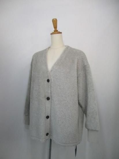 送料無料 MICA&DEAL マイカアンドディール poodle cardigan 0125409399 レディース 25秋冬 プードルボア カーディガン FREE LIGHTGRAY