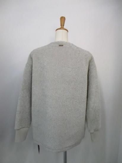 送料無料 MICA&DEAL マイカアンドディール poodle cardigan 0125409399 レディース 25秋冬 プードルボア カーディガン FREE LIGHTGRAY