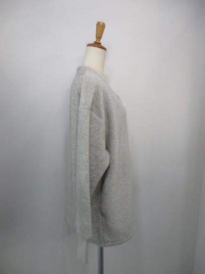 送料無料 MICA&DEAL マイカアンドディール poodle cardigan 0125409399 レディース 25秋冬 プードルボア カーディガン FREE LIGHTGRAY