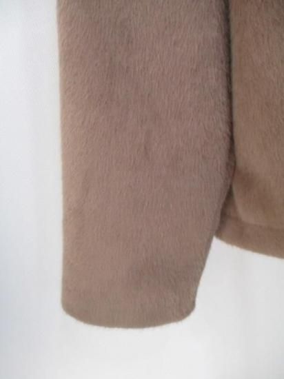 送料無料 マイカアンドディール MICA&DEAL Stand collar far bz レディース 25秋冬 ファーブルゾン アウター スタンドネック 裾ドロスト 0125406386 ブラウン