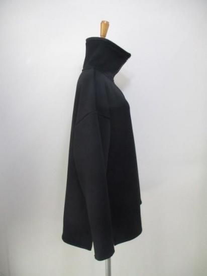 ディニテコリエ Dignite collier ボンバーハーフジッププルオーバー BA-80256526- ブラック