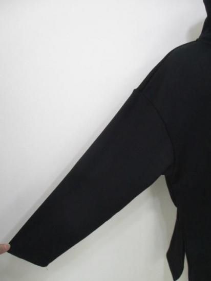 ディニテコリエ Dignite collier ボンバーハーフジッププルオーバー BA-80256526- ブラック