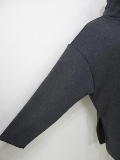 ディニテコリエ Dignite collier ボンバーハーフジッププルオーバー BA-80256526-チャコール