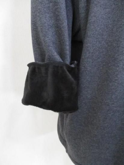 送料無料 ディニテコリエ Dignite collier ボンバーフードブルゾン レディース M 25秋冬 裏起毛 軽量 ドロスト付き BA-80256524 日本製 チャコール