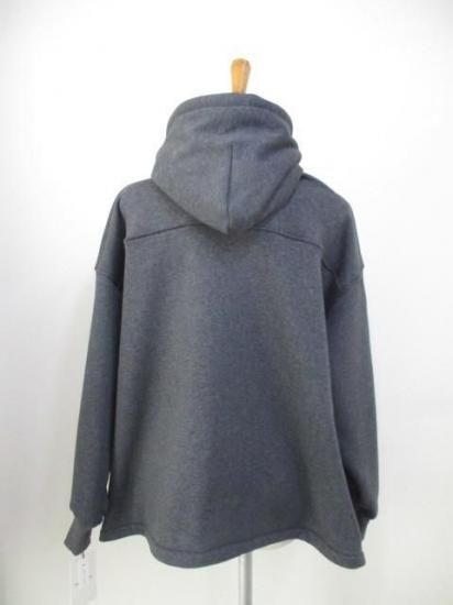 送料無料 ディニテコリエ Dignite collier ボンバーフードブルゾン レディース M 25秋冬 裏起毛 軽量 ドロスト付き BA-80256524 日本製 チャコール