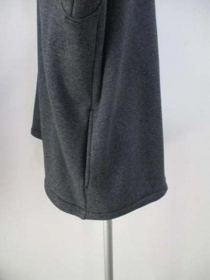 送料無料 ディニテコリエ Dignite collier ボンバーフードブルゾン レディース M 25秋冬 裏起毛 軽量 ドロスト付き BA-80256524 日本製 チャコール