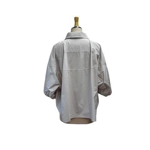 ayane アヤン ボタンタックスリーブ シャツ BEIGE 816330