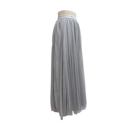 ayane アヤン チュールロングスカート グレー 816334