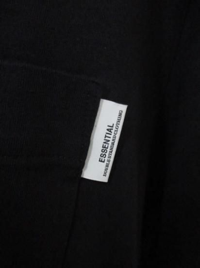 送料無料 ダブルスタンダードクロージング エッセンシャル 天竺 メッセージ バックプリント ロンT レディース 長袖 カットソー 日本製 2508-000-261-ブラック