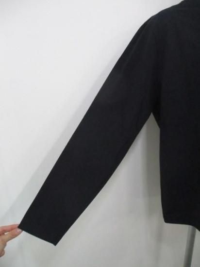 送料無料 ダブルスタンダードクロージング エッセンシャル 天竺 メッセージ バックプリント ロンT レディース 長袖 カットソー 日本製 2508-000-261-ブラック