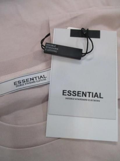 送料無料 ダブルスタンダードクロージング エッセンシャル 天竺 メッセージ バックプリント ロンT レディース 長袖 カットソー 日本製 2508-000-261-ピンク