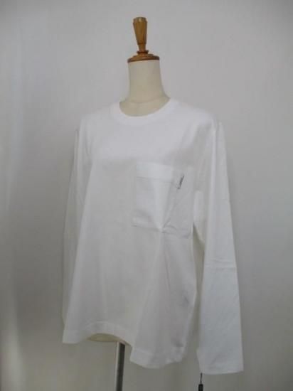 送料無料 ダブルスタンダードクロージング エッセンシャル 天竺 メッセージ バックプリント ロンT レディース 長袖 カットソー 日本製 2508-000-261- オフ