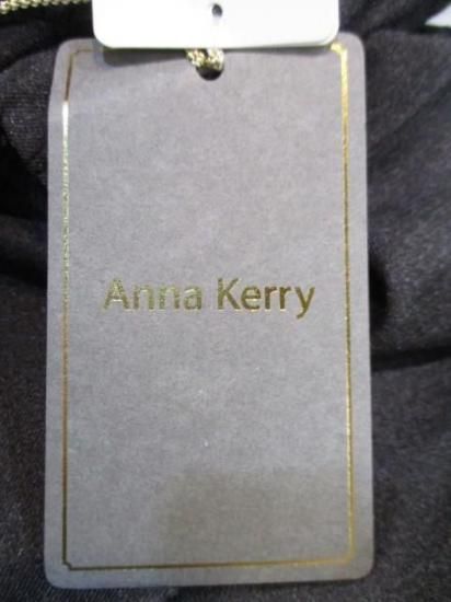 送料無料 アンナケリー Anna Kerry サイドジップワークパンツ 85254615 ワークパンツ サイドジップ カジュアル スリット ドロスト 大人スタイル CHARCOALGRAY 36