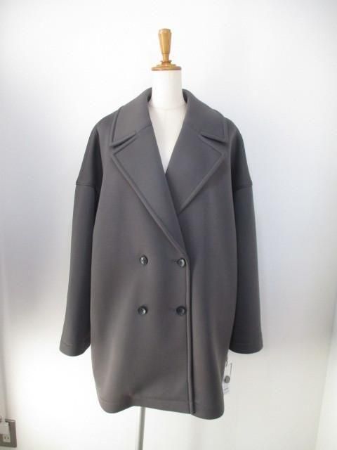 送料無料 ディニテコリエ Dignite collier ボンディングPコート TK-80256584 ボンディング Pコート オーバーシルエット アウター コート 柔らかい 軽い CHARCOAL