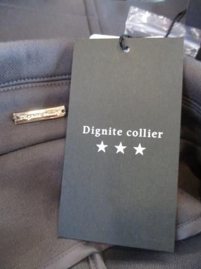 送料無料 ディニテコリエ Dignite collier ボンディングPコート TK-80256584 ボンディング Pコート オーバーシルエット アウター コート 柔らかい 軽い CHARCOAL