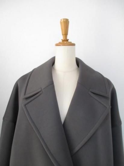 送料無料 ディニテコリエ Dignite collier ボンディングPコート TK-80256584 ボンディング Pコート オーバーシルエット アウター コート 柔らかい 軽い CHARCOAL