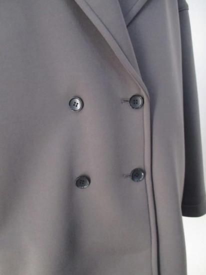 送料無料 ディニテコリエ Dignite collier ボンディングPコート TK-80256584 ボンディング Pコート オーバーシルエット アウター コート 柔らかい 軽い CHARCOAL