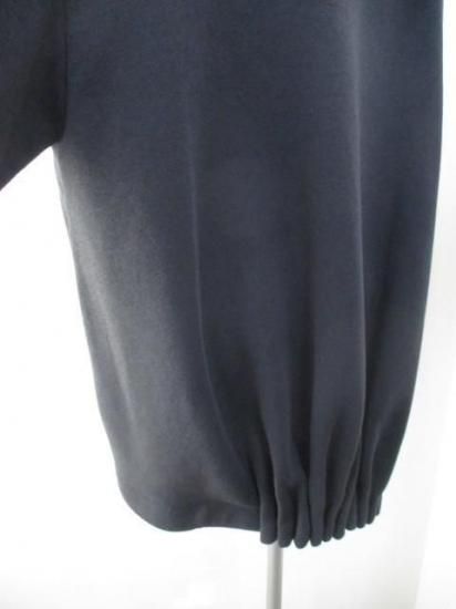 送料無料 アヤン ayane 896110 軽量裏起毛フーディーブルゾン レディース 裏起毛パーカー 軽量アウター 冬 ギャザースリーブ 体型カバー CHARCOAL