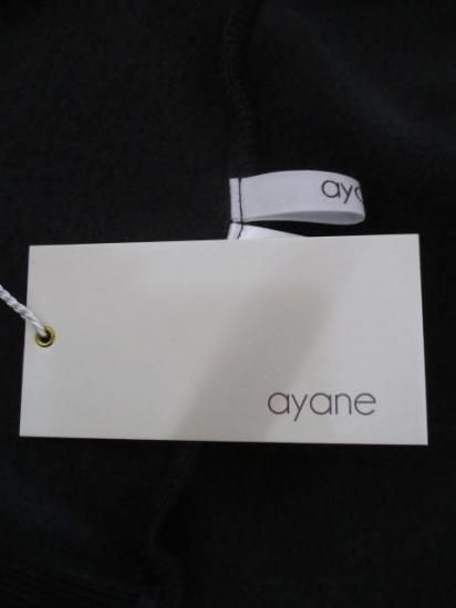 送料無料 アヤン ayane 896110 軽量裏起毛フーディーブルゾン レディース 裏起毛パーカー 軽量アウター 冬 ギャザースリーブ 体型カバー CHARCOAL